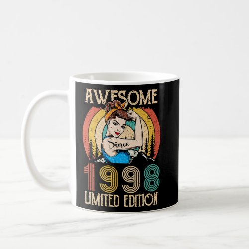24 Year Old birthday  for women  Awesome Since 199 Coffee Mug