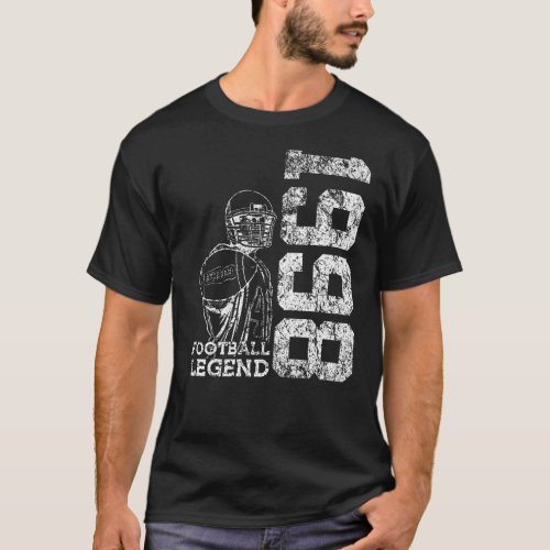 24 Years Football Legend 1998 24th Birthday T_Shirt