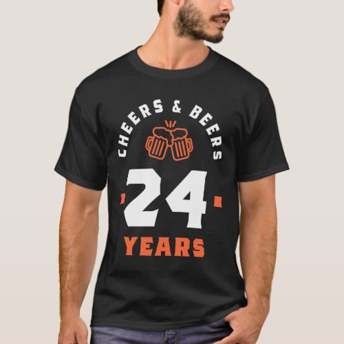 24 Years Old Gift  24th Birthday Gift Ideas T_Shirt