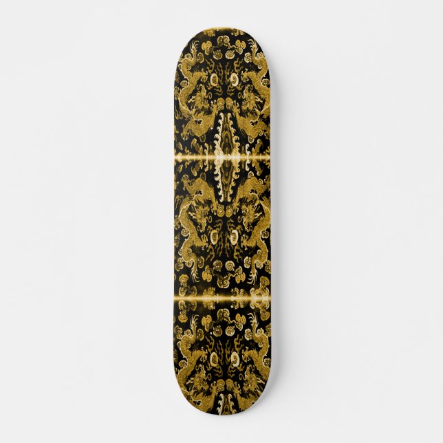 24K Gold Dragon Inlay Element Custom Pro Board (Front)