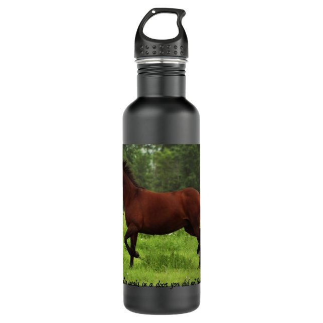 24oz. stainless steel water bottle (Front)