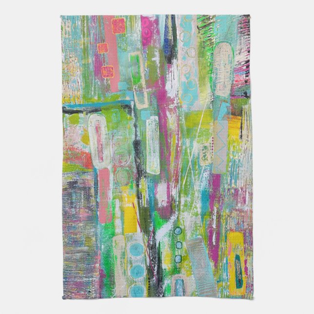 24th and Main Kitchen Towel (Vertical)