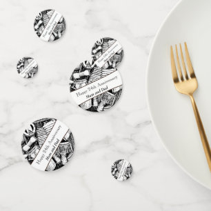 24th Anniversary editable    Confetti