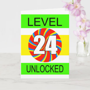 24th Birthday Computer Gamer Card