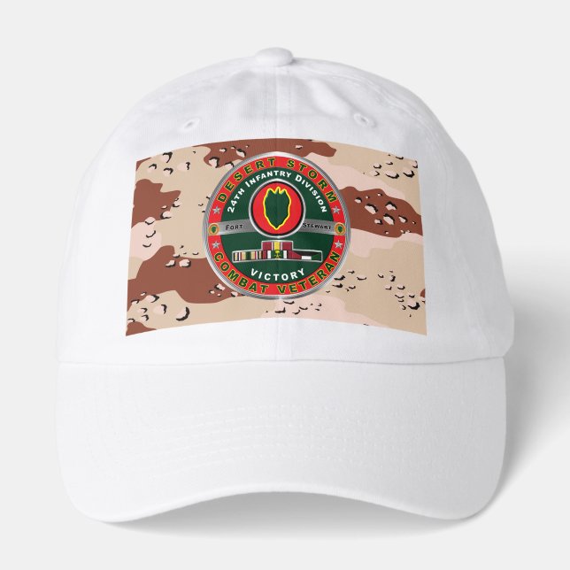 24th Infantry Division Desert Storm Hat (Front)