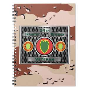24th Infantry Division Desert Storm Veteran Notebook