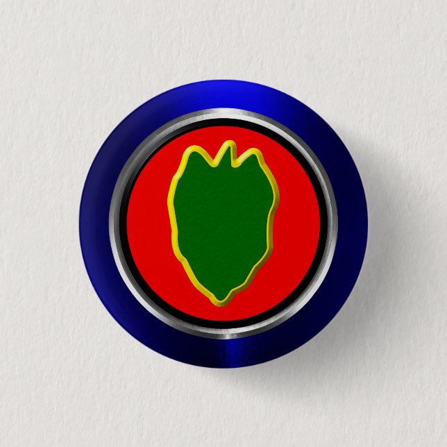 24th Infantry Division “First To Fight” Button (Front)
