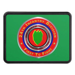 24th Infantry Division “First To Fight” Hitch Cover
