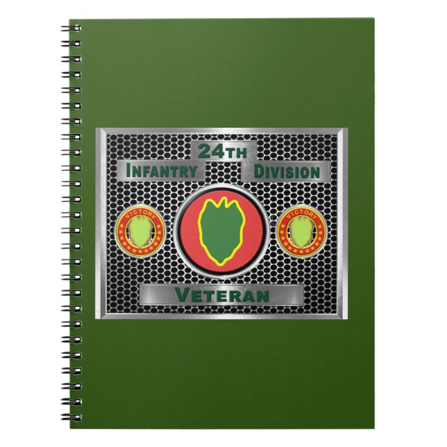  24th Mechanized Infantry Division Notebook (Front)