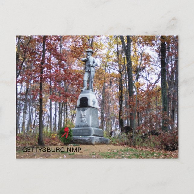 24TH MICHIGAN POSTCARD (Front)