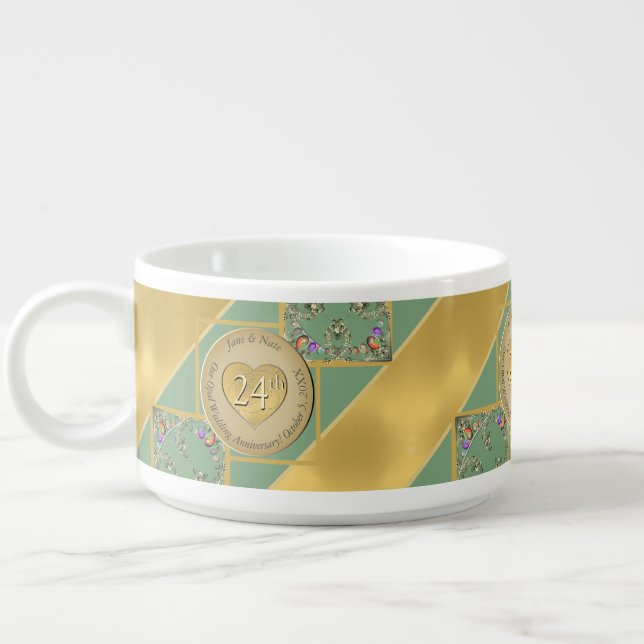 24th Opal Anniversary  Bowl (Right)