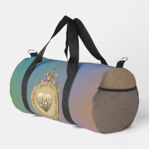 24th Opal Wedding Anniversary Duffle Bag