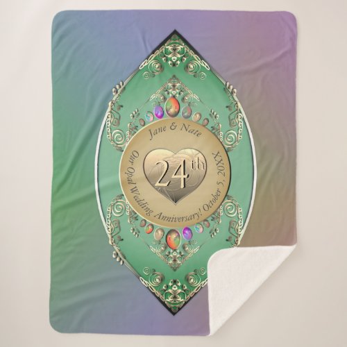 24th Opal Wedding Anniversary  