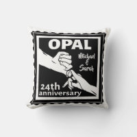24th wedding anniversary traditional opal