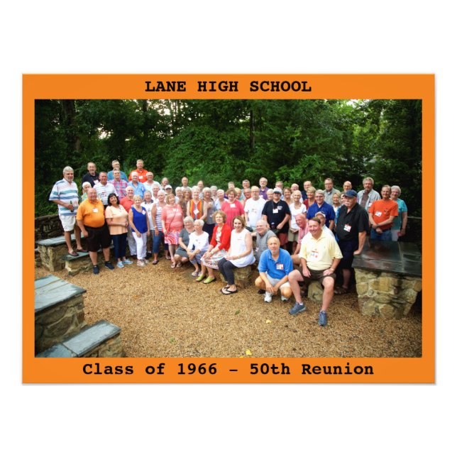 24x18" LHS Reunion Photo w/Text Print (Front)