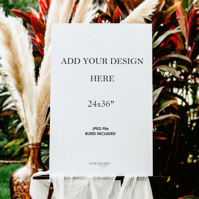 24x36" Foam Board Sign Printing (24x36" foam board sign printing, portrait wedding welcome sign print, birthday, seating chart sign )