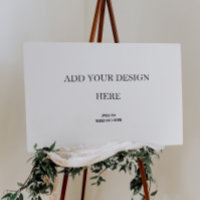 24x36" Horizontal/ Landscape Foam Board Sign Print