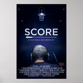 24x36 Poster Score: A Film Music Documentary by SCOREmovie at Zazzle