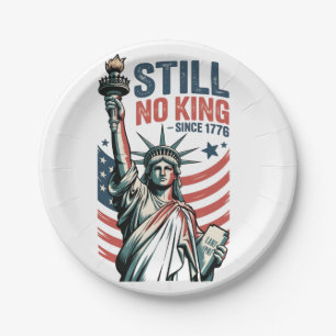 250 Anniversary 250th July 4th 1776-2026 Patriotic Paper Plates