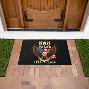 250 Anniversary USA 250 Years 1776-2026 Doormat