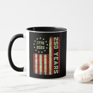 250 Anniversary Usa Flag Mug