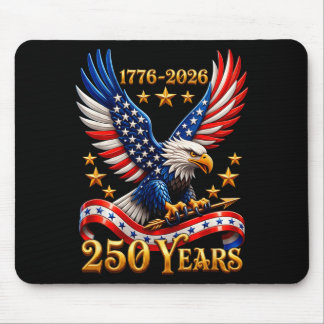 250 Anniversary USA Patriotic Eagle 250th 4th of Mouse Pad