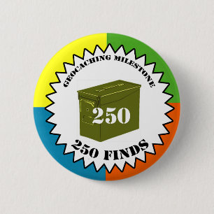 250 Finds Milestone Button