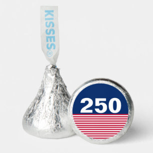 250 Red White and Blue USA Anniversary Hershey®'s Kisses®