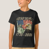 250 Years 1776 2026 250th Birthday 4th of July
