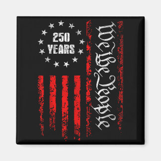 250 Years 1776-2026 250th Birthday Usa Patriotic 4 Magnet