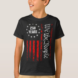 250 Years 1776-2026 250th Birthday Usa Patriotic 4 T-Shirt
