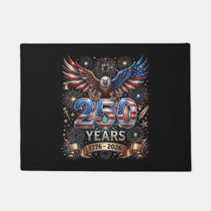 250 Years 1776 2026 4th of July Eagle 250th Annive Doormat