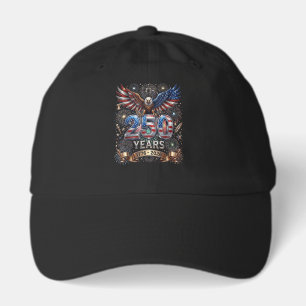 250 Years 1776 2026 4th of July Eagle 250th Annive Hat