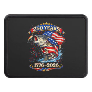 250 Years 1776-2026 Trout Fishing Hitch Cover