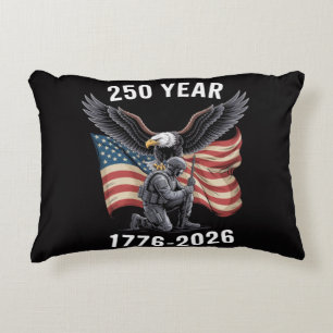 250 Years 250th Anniversary USA 4th July Accent Pillow