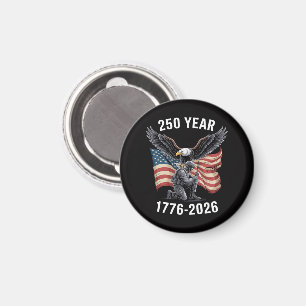 250 Years 250th Anniversary USA 4th July Magnet
