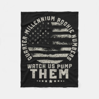 250 Years America Anniversary 1776-2026 Independen Fleece Blanket