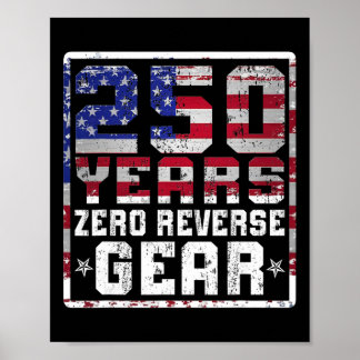 250 Years America Anniversary 1776-2026 Independen Poster