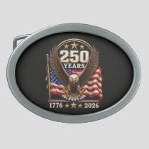 250 Years America Anniversary 250th Belt Buckle