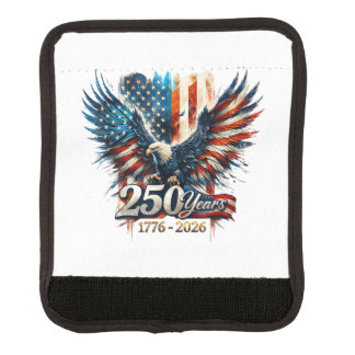 250 Years America Anniversary 250th Independence D Luggage Handle Wrap