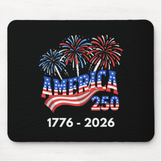 250 Years America Anniversary 250th Independence D Mouse Pad