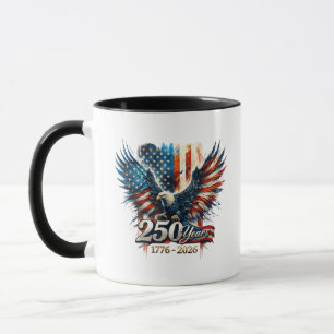 250 Years America Anniversary 250th Independence D Mug