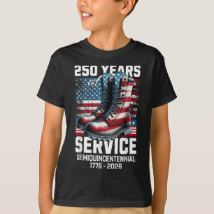 250 Years America Anniversary 250th Independence D T-Shirt