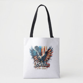 250 Years America Anniversary 250th Independence D Tote Bag