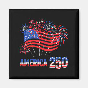 250 Years America Anniversary 250th Independence Magnet