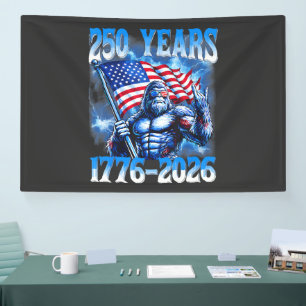 250 Years American 1776 2026 Banner