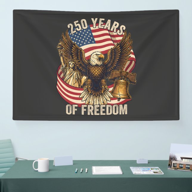 250 Years American 1776-2026 Banner (Tradeshow)