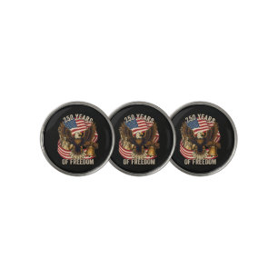 250 Years American 1776-2026 Golf Ball Marker