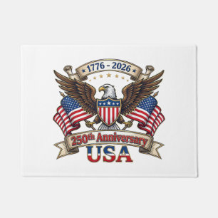 250 Years American 250th 4th of July Anniversary 1 Doormat