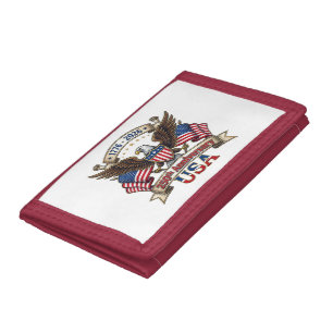 250 Years American 250th 4th of July Anniversary 1 Trifold Wallet